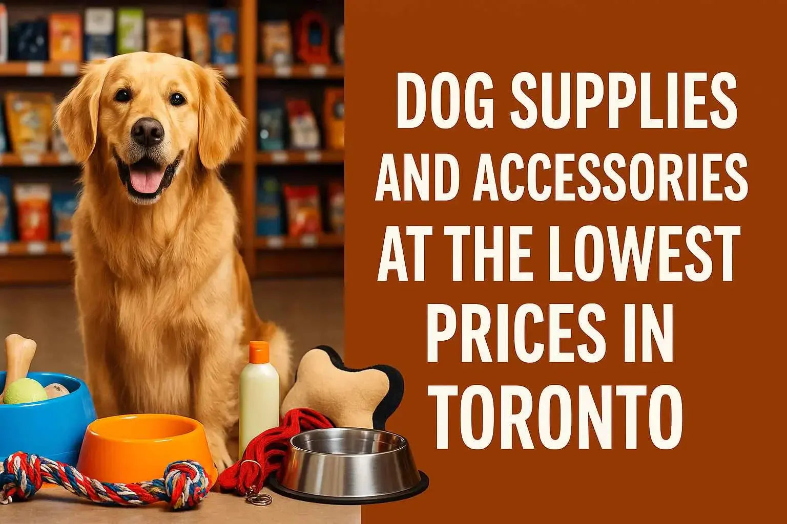 Dog Supplies and Accessories Lowest Price in Canada Toronto – Poochi Paws