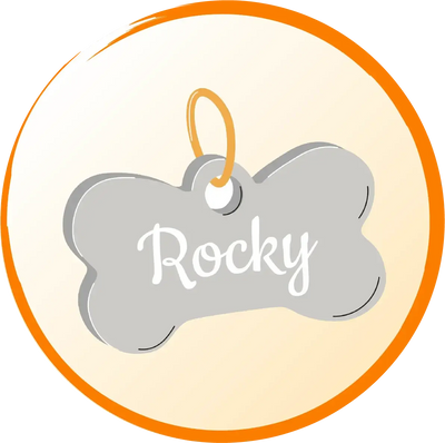 Dog-Name-Tags Poochi Paws