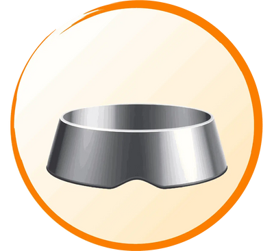Steel bowls - Poochi Paws