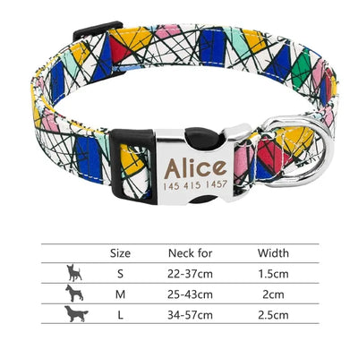 Personalized Reflective Dog Collar - Poochi Paws