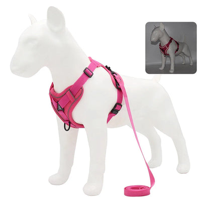 Reflective Dog Harness Set Alidrop