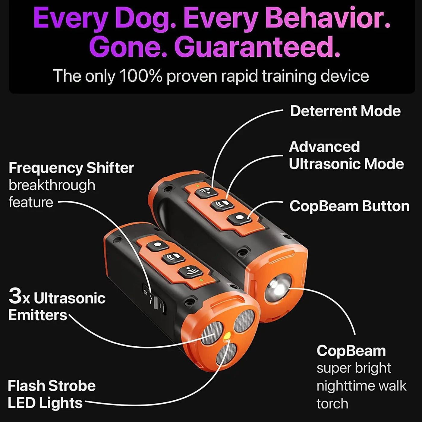 Ultrasonic Dog Bark Deterrent Alidrop