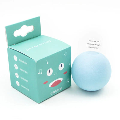 Interactive Catnip Squeak Ball Alidrop