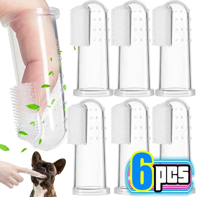 Silicone Pet Finger Toothbrush Alidrop