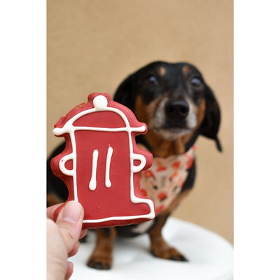 Fire Dog Bandana – Reversible Slip-On Style Scarlet Gaia