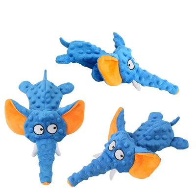 Durable Squeaky Plush Elephant Toy for Dogs AliExpress