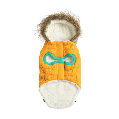 Winter Sailor Parka - Yellow: Bright Style Meets Cozy Warmth Beige Antigone