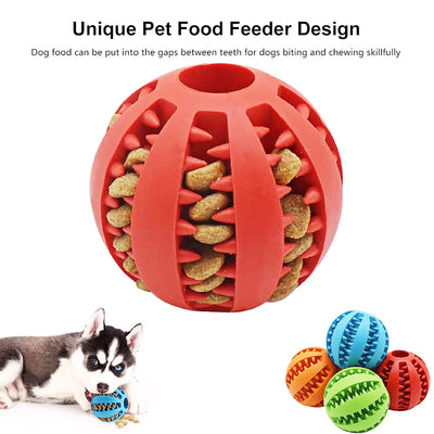 Durable Rubber Interactive Chew Ball for Dogs and Cats AliExpress