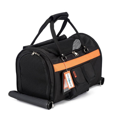 312 Hideaway™ Duffel - Comfortable Pet Carrier for Travel Pink Coconut