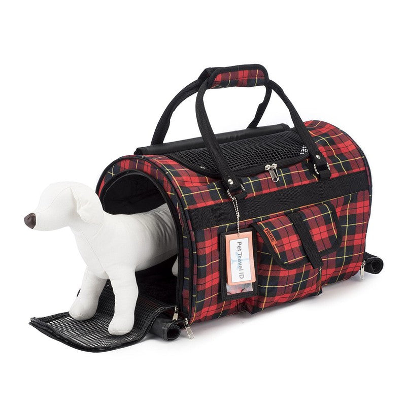 312 Hideaway™ Duffel - Comfortable Pet Carrier for Travel Pink Coconut