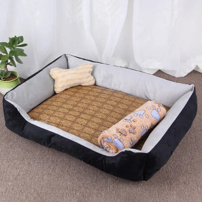 Cozy Corduroy Dog Nest – Ultimate Pet Comfort AliExpress
