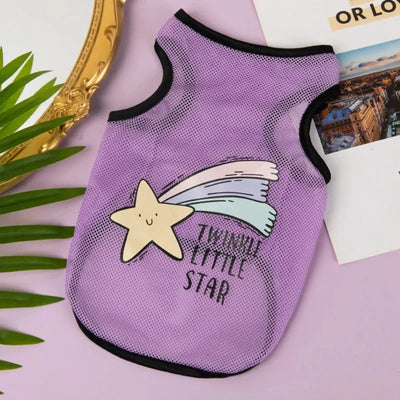 Cute Summer Cat T-Shirt for Dogs & Cats AliExpress