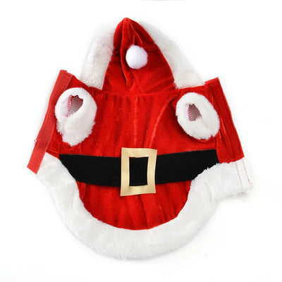 Santa Hooded Christmas Costume for Small Dogs & Cats AliExpress