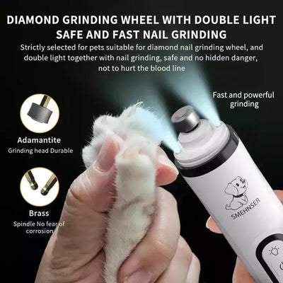 LED Pet Nail Grinder for Gentle Grooming AliExpress