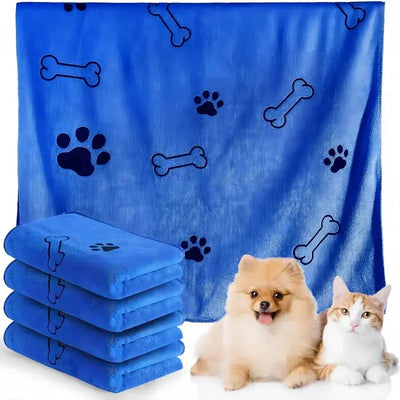 Quick-Dry Pet Towel - Poochi Paws