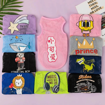 Cute Summer Cat T-Shirt for Dogs & Cats AliExpress
