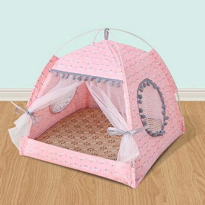 Sweet Princess Foldable Cat Bed & Cozy Dog House AliExpress