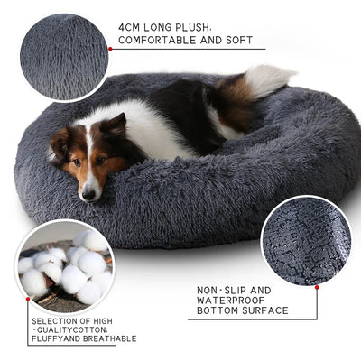 Luxe Plush Dog Bed Sofa – Removable & Washable AliExpress