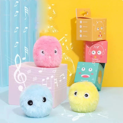 Smart Catnip Squeak Ball – Interactive Cat Toy AliExpress