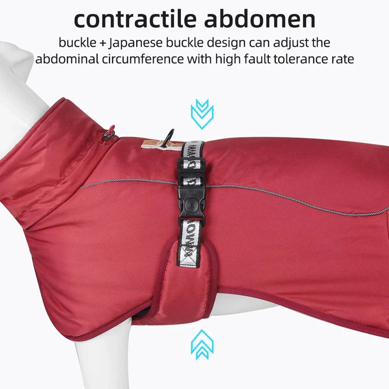 Windproof Winter Jacket for Large Dogs AliExpress
