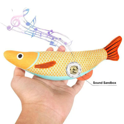 3D Fish Catnip Toy for Cats AliExpress