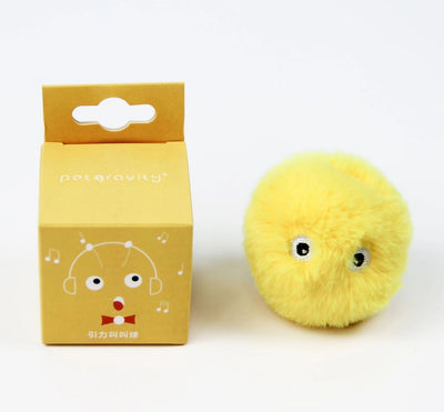 Interactive Catnip Squeak Ball Alidrop