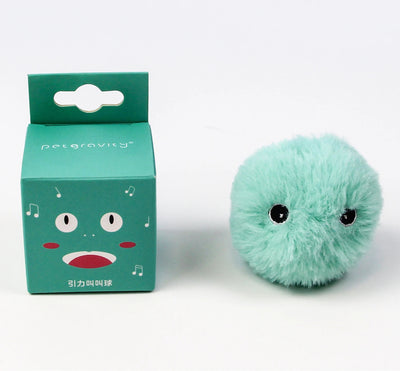 Interactive Catnip Squeak Ball Alidrop