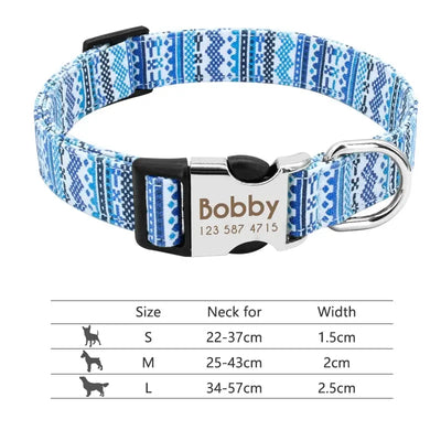 Personalized Reflective Dog Collar - Poochi Paws