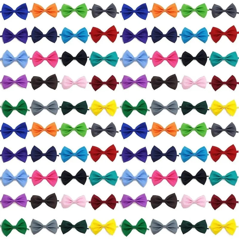 Bulk Pet Bow Tie Set - 50 or 100 set - Poochi Paws