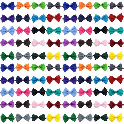 Bulk Pet Bow Tie Set - 50 or 100 set - Poochi Paws