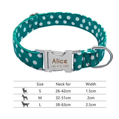 Personalized Reflective Dog Collar - Poochi Paws