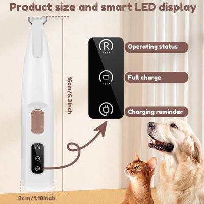 LED Pet Paw Trimmer Alidrop
