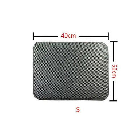 Double Layer Cat Litter Mat - Poochi Paws