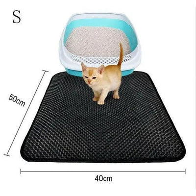 Double Layer Cat Litter Mat - Poochi Paws