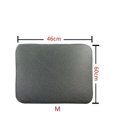 Double Layer Cat Litter Mat - Poochi Paws