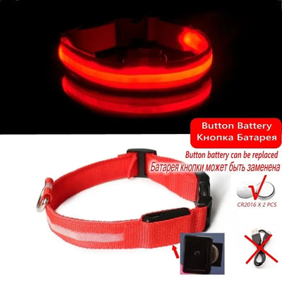 LED Anti-Lost Dog Collar - Poochi Paws