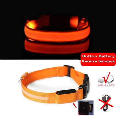 LED Anti-Lost Dog Collar - Poochi Paws
