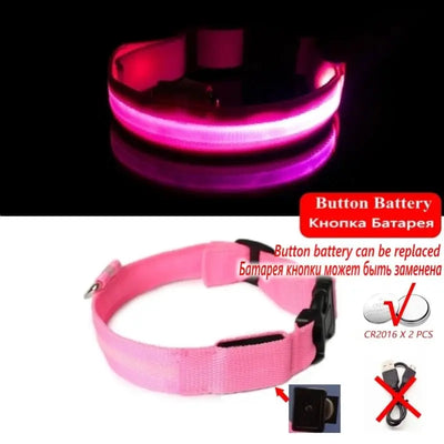 LED Anti-Lost Dog Collar - Poochi Paws