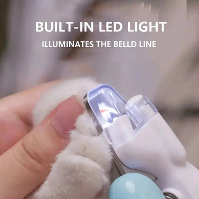 LED Light Pet Nail Clippers - Poochi Paws