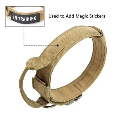 Military-Grade Tactical Dog Collar - Poochi Paws