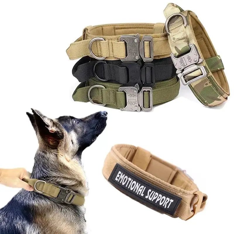 Military-Grade Tactical Dog Collar - Poochi Paws