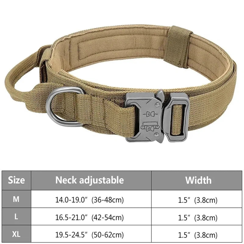Military-Grade Tactical Dog Collar - Poochi Paws