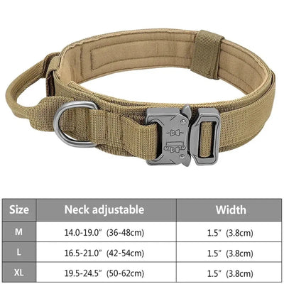 Military-Grade Tactical Dog Collar - Poochi Paws