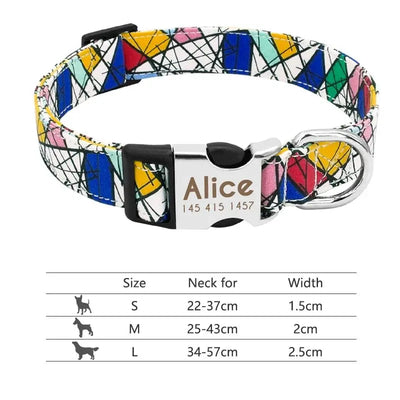 Personalized Reflective Dog Collar - Poochi Paws