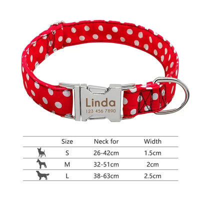 Personalized Reflective Dog Collar - Poochi Paws