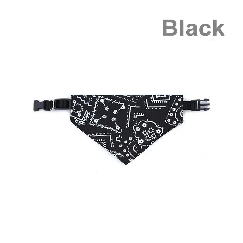 Plaid Cotton Dog Bandana Scarf - Poochi Paws