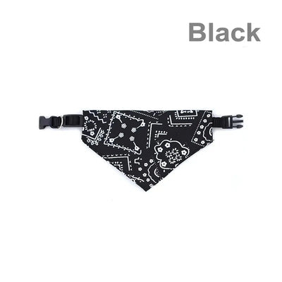 Plaid Cotton Dog Bandana Scarf - Poochi Paws
