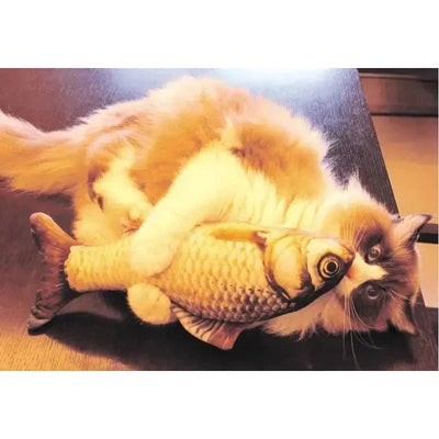 Plush Fish Cat Toy - Poochi Paws