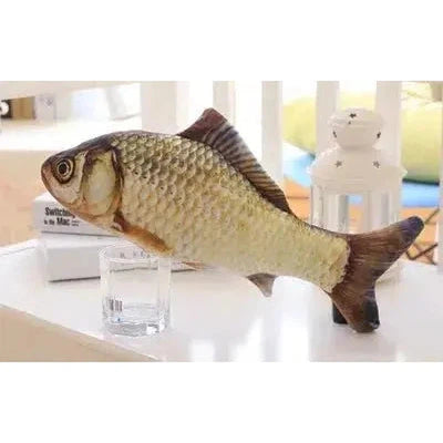 Plush Fish Cat Toy - Poochi Paws