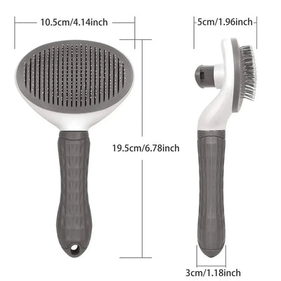 Self-Cleaning Pet Hair Brush - Poochi Paws